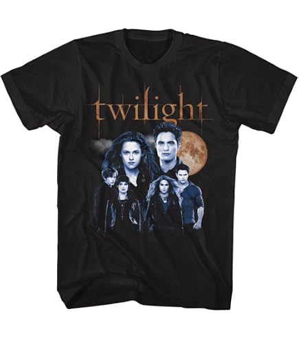 Premium Collection Twilight Saga Cast Adult Mineral Wash T Shirt